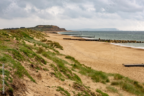 Southbourne Beach on a beautiful Sunny but windy Day.