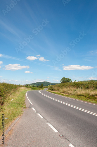 Summertime road in Wales © Jenn's Photography 