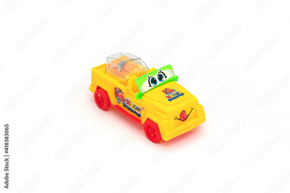 Toy isolated on white background. Toy for kids. Childhood. Toy isolated on white background. Toy for kids. Childhood.
