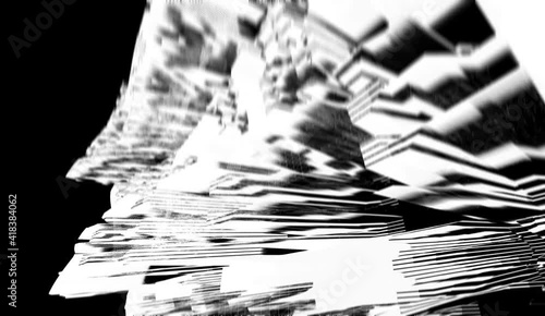 Abstract noise dynamic motion design