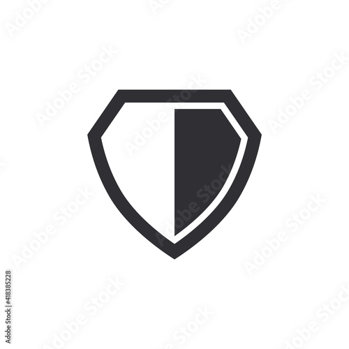 Free Download Shield icon. Security vector icon. Protection icon. Shield vector icon. Safety system. Protection activated. Active safety. Logo template. Virus protection. Guard badge. Metal shield. Guard symbol. - GFXLoad