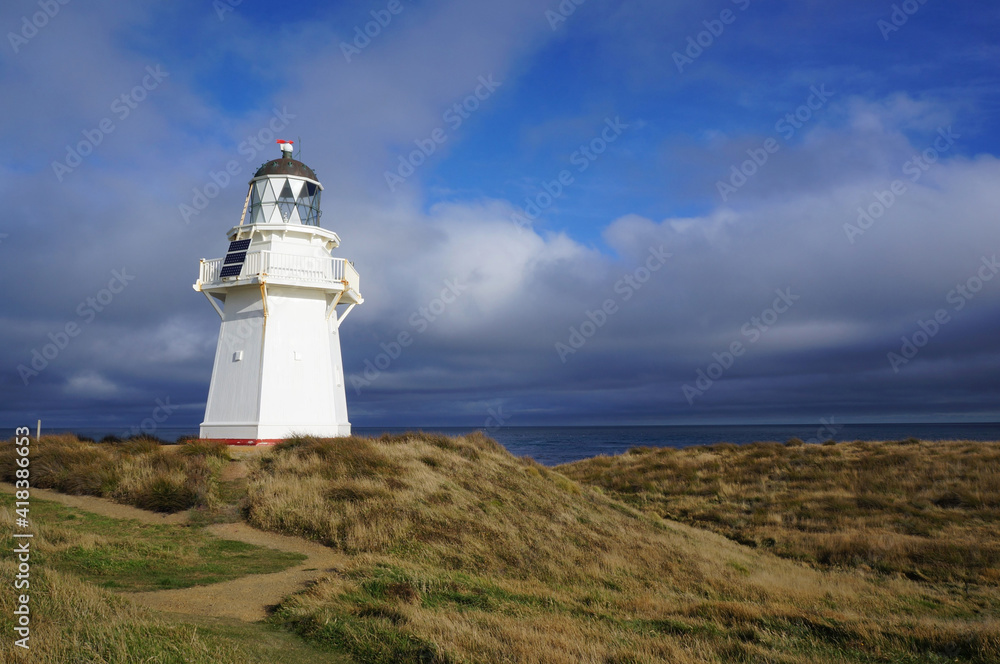 Waipapa Point Lighthouse in New Zealand