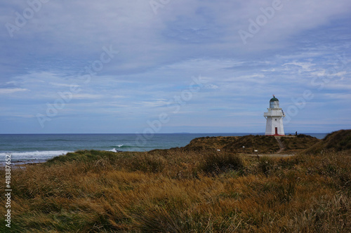 Waipapa Point Lighthouse in New Zealand