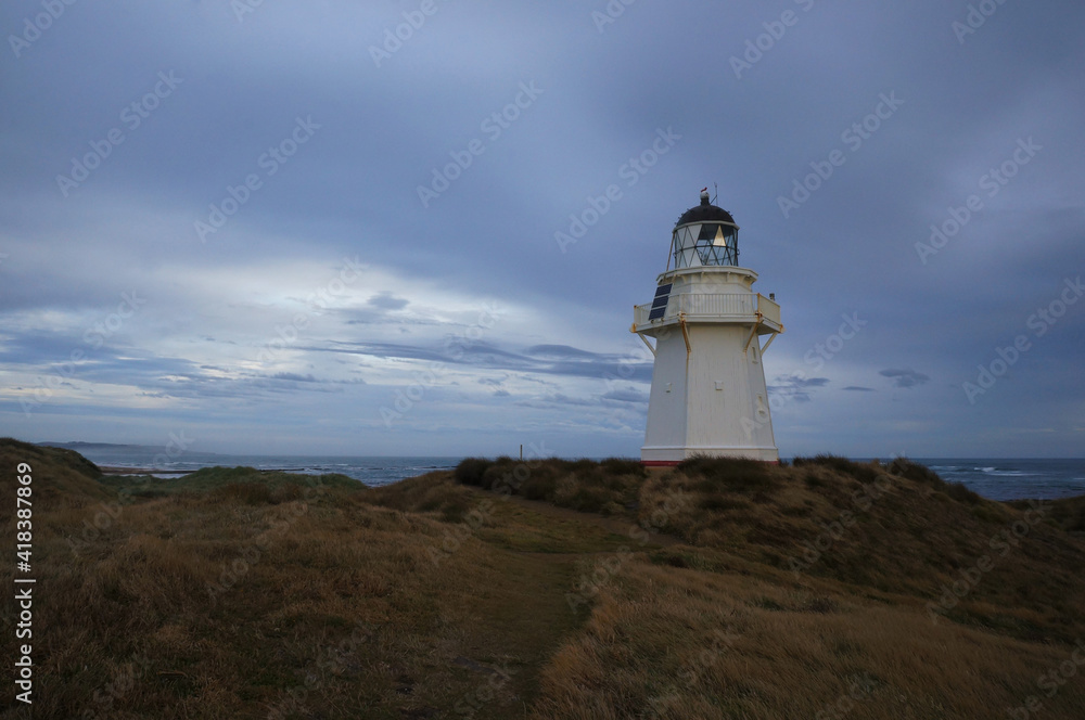 Waipapa Point Lighthouse in New Zealand