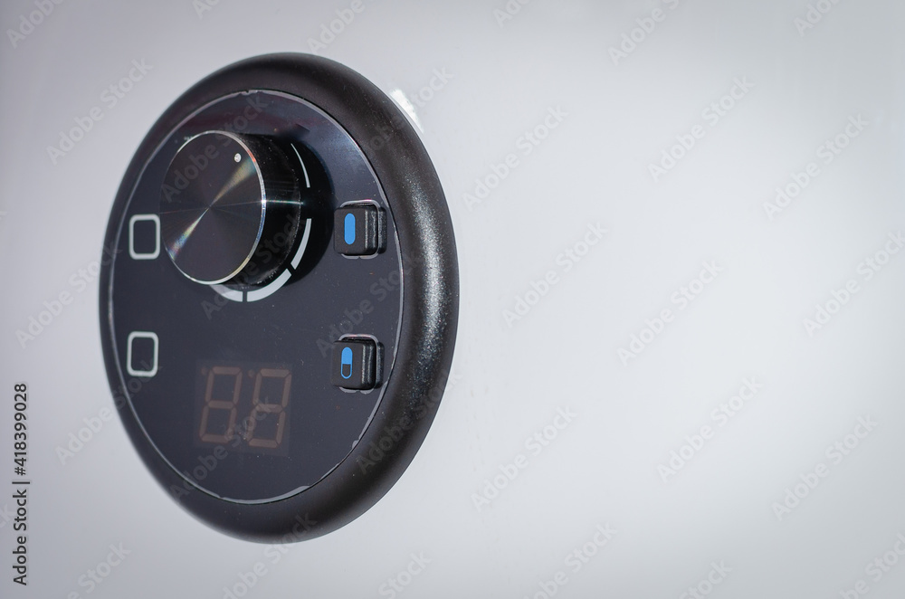 Thermostat from a domestic water heater. Thermostat from a domestic water heater.