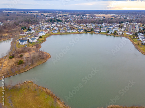 Aerial Drone of Hainesport New Jersey © Jin