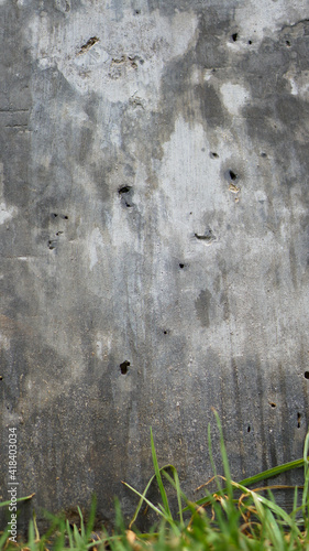 Pared de cemento gris con textura