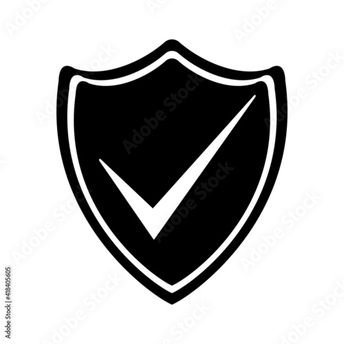 Security okey symbol, web and computer icon