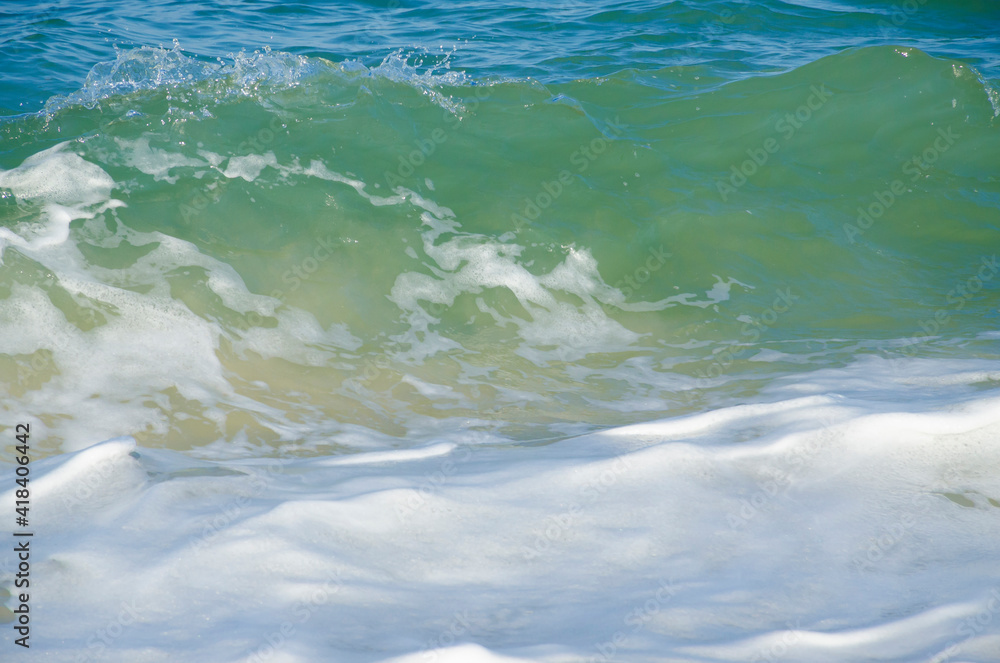 USA, Florida. Ocean waves and surf. USA, Florida. Ocean waves and surf.