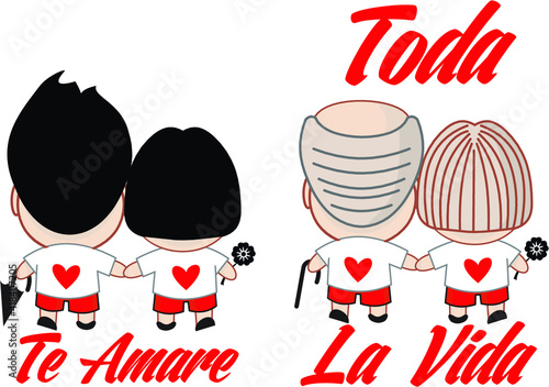 TE AMARÉ TODA LA VIDA