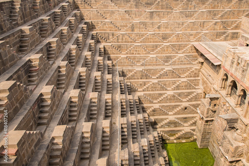 Chand Baori stepwell at Abhaneri, Rajasthan