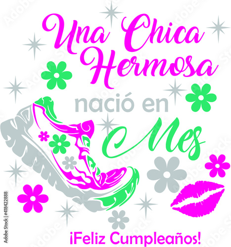 Vector de cumpleaños para corte vinil 