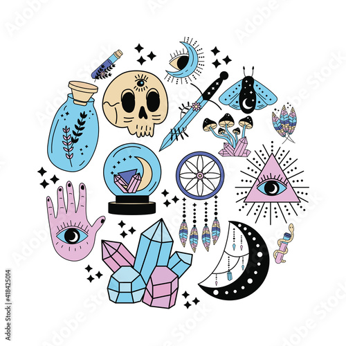 pattern esoteric icons