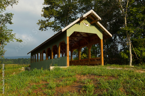 Saultopaul Bridge, Chickamuga, Georgia, USA .