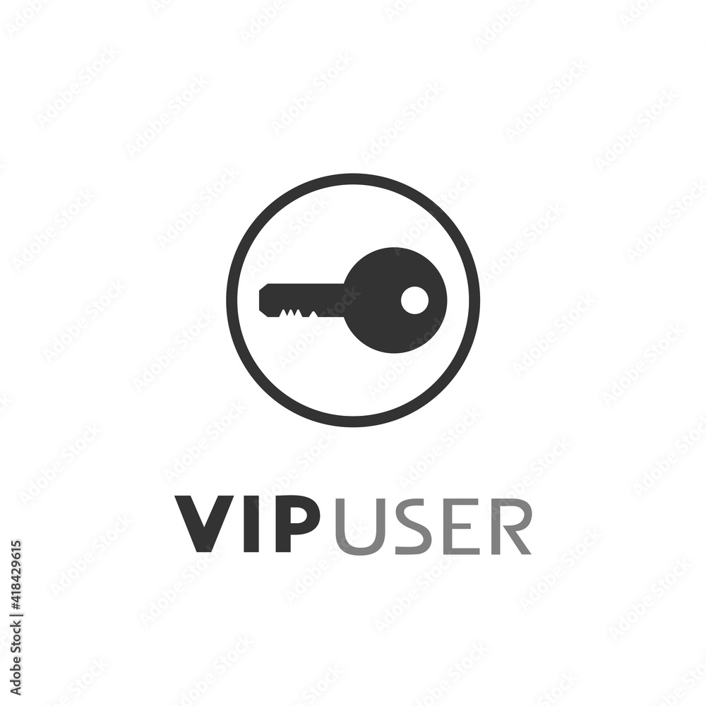 VIP user symbol VIP user symbol