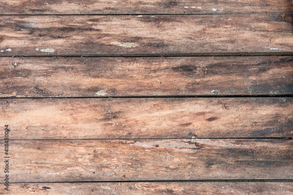 Fototapeta premium wood texture background, top view wooden board