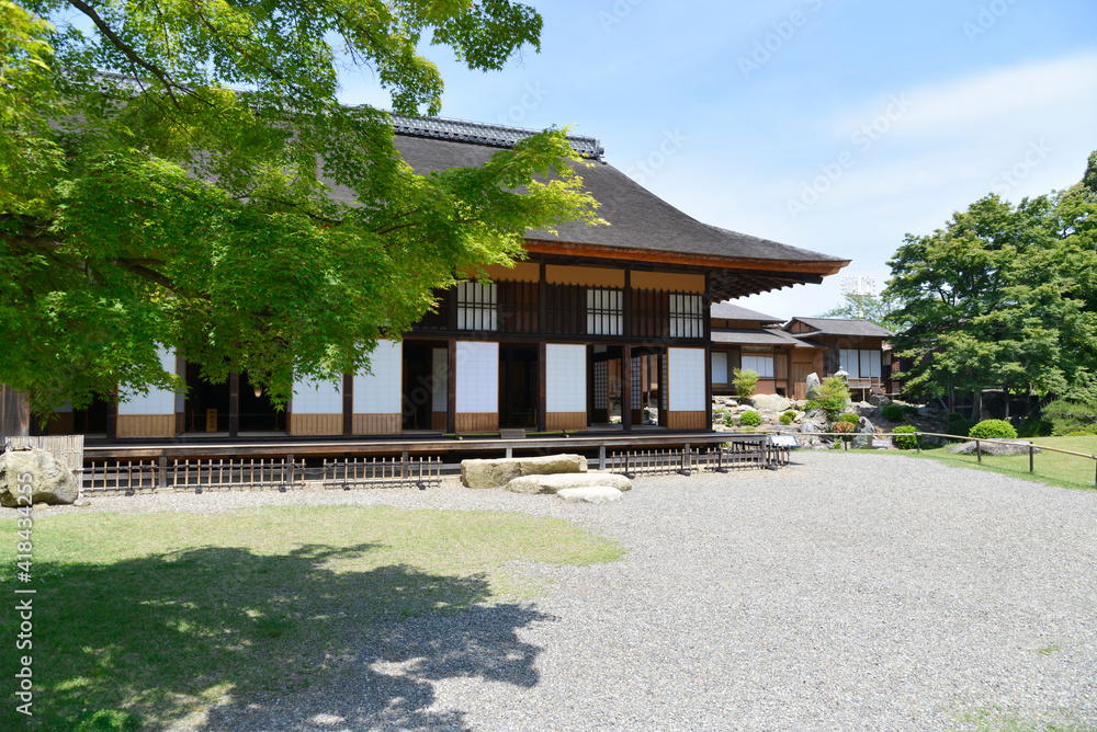 楽々園　御書院　滋賀県彦根市