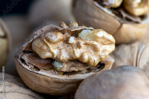 Healthy nutrition health food walnut