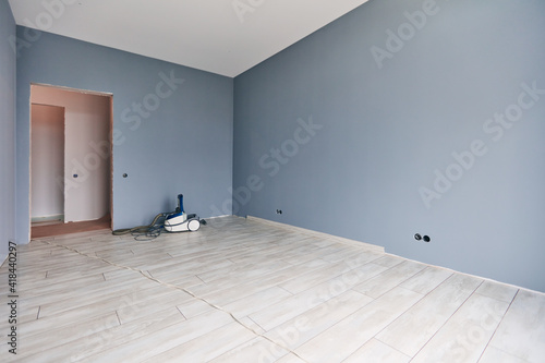 Фототапет a new apartment repair finishing works in progress, plastering, painting and flo