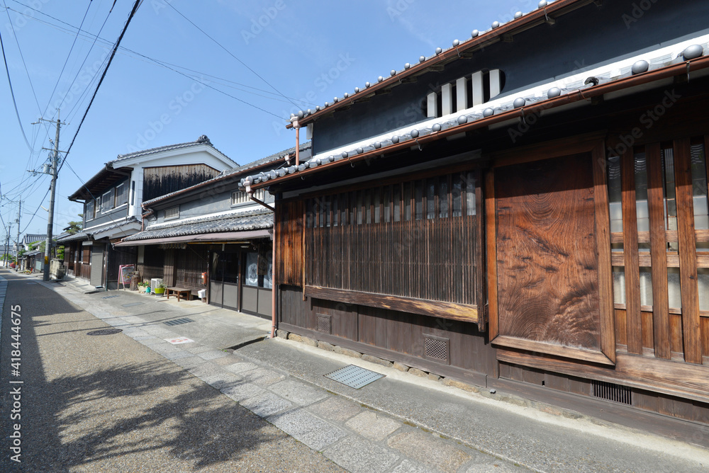 土佐街道　町家の風景　奈良県高取町