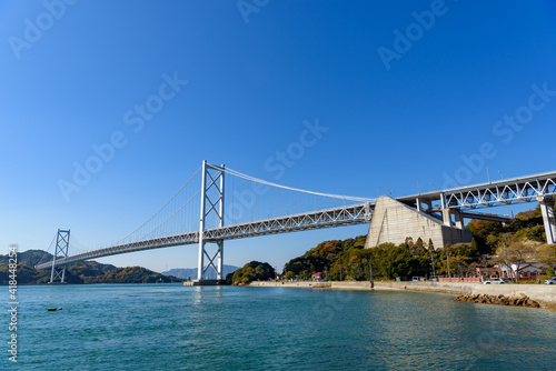 Bridge in the Seto Inland Sea  Innoshima Bridge 
