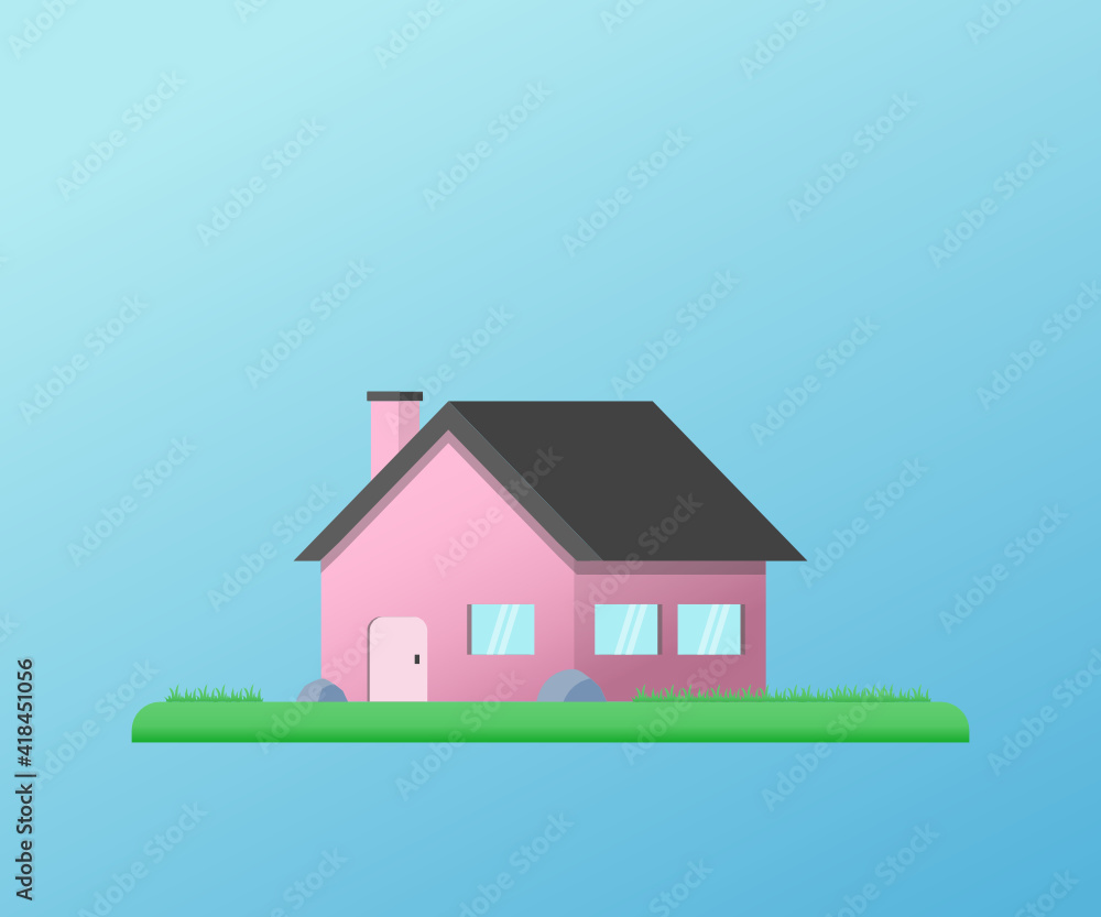 Black Pink Small House Black Pink Small House