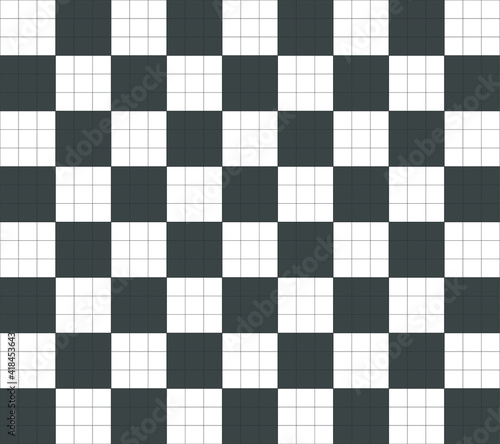 black and white chess board