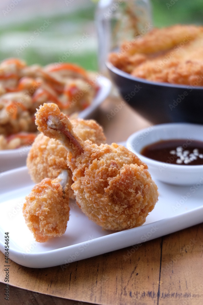 chicken drum stick with sauce chicken drum stick with sauce