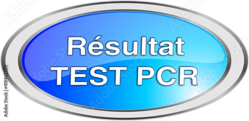 bouton résultat test PCR
