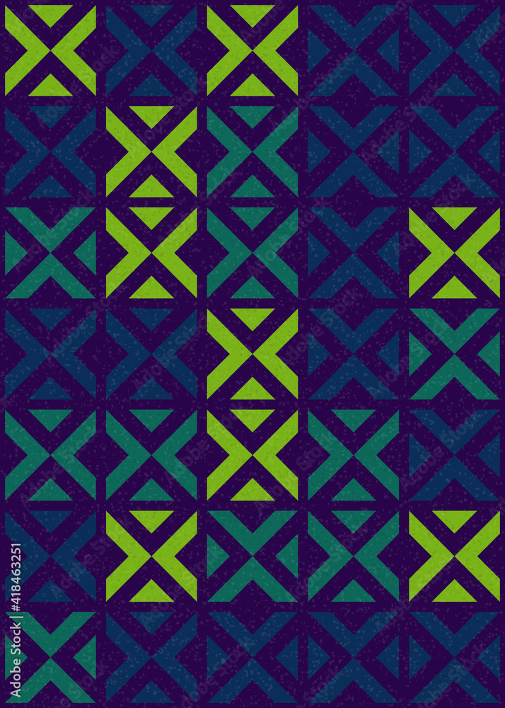 Abstract Geometric Pattern generative computational art illustration Abstract Geometric Pattern generative computational art illustration