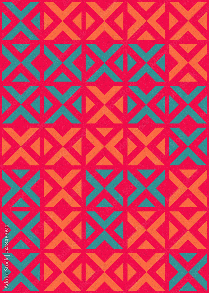 Abstract Geometric Pattern generative computational art illustration Abstract Geometric Pattern generative computational art illustration