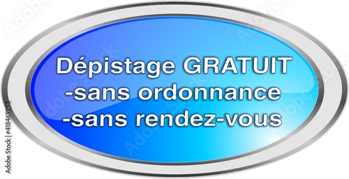 bouton dépistage sans ordonnance sans rendez-vous 