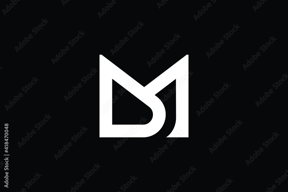 DM logo letter design on luxury background. MD logo monogram initials letter concept. DM icon logo design. MD elegant and Professional letter icon design on black background. M D DM MD DM logo letter design on luxury background. MD logo monogram initials letter concept. DM icon logo design. MD elegant and Professional letter icon design on black background. M D DM MD