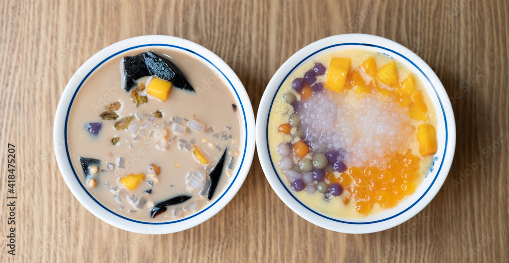 traditional Chinese dessert soup in a bowl traditional Chinese dessert soup in a bowl