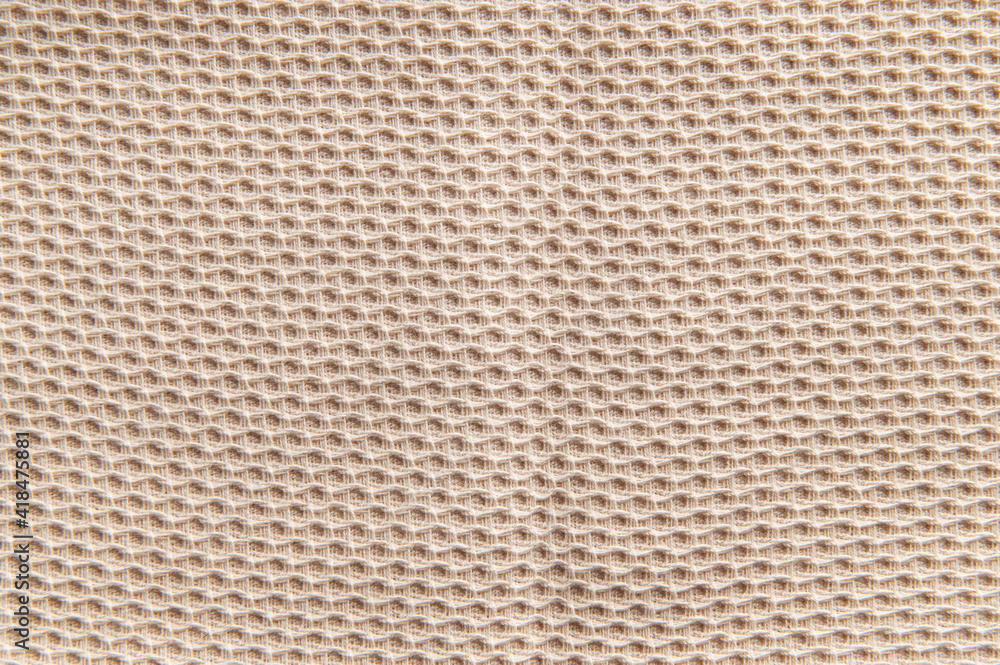 cotton towel material texture, close-up, top view cotton towel material texture, close-up, top view