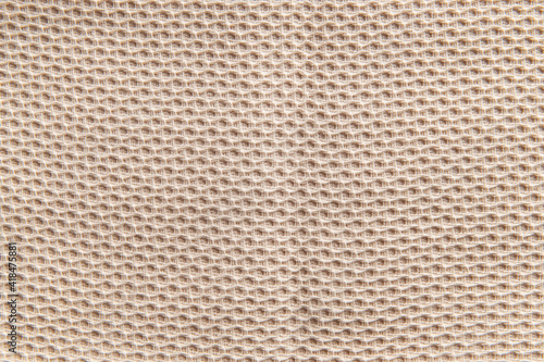 cotton towel material texture, close-up, top view
