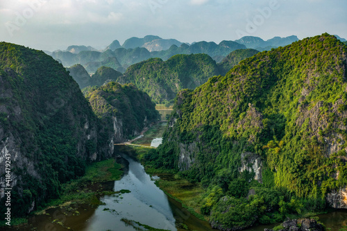 river in the mountains