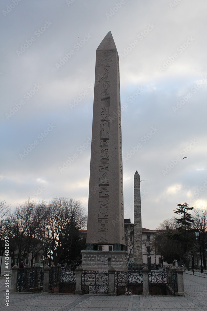 Obelisk located in Istanbul's Sultanahmet Square