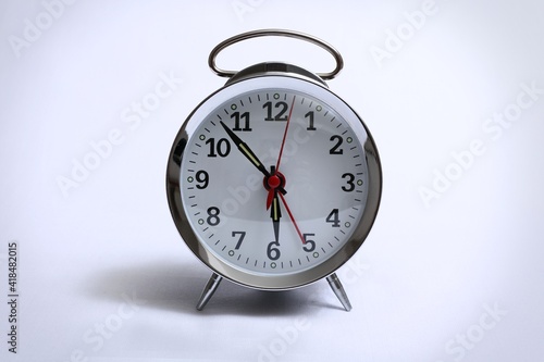 alarm clock morning time