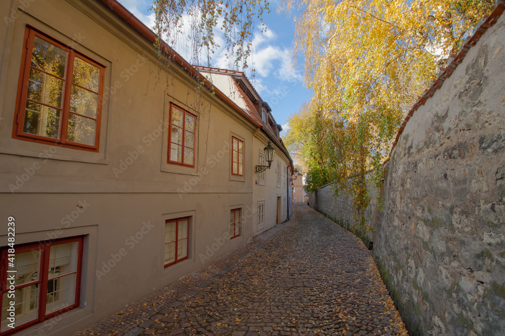 street in the old town - Nový Svět / Hradčany, Prague, Czech Republic