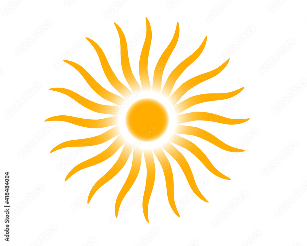 sun. art. illustration. sun. art. illustration.