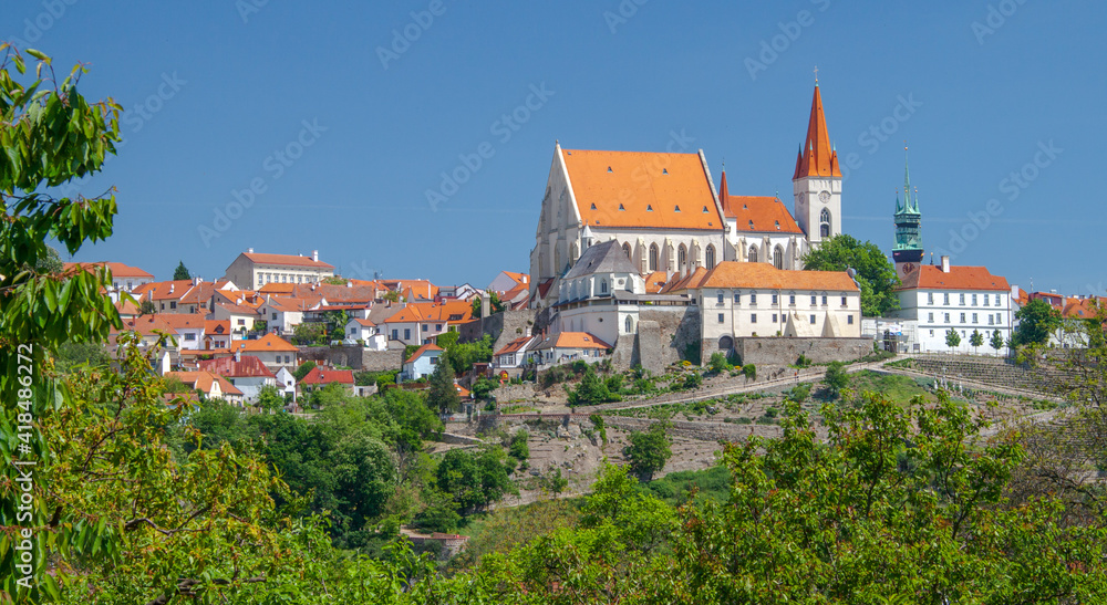 view of the old town / Znojmo, Czech Republic