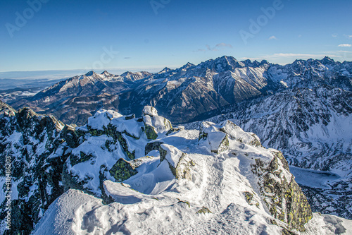 Obraz na płótnie Kozi Wierch - Tatry w salonie