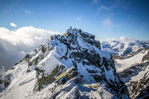 Obraz na płótnie Kozi Wierch - Tatry w salonie