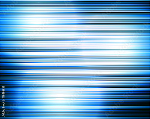 Blue metal striped background. Cool abstract illustration.