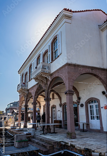 old building with bay window and arches © muratti6868