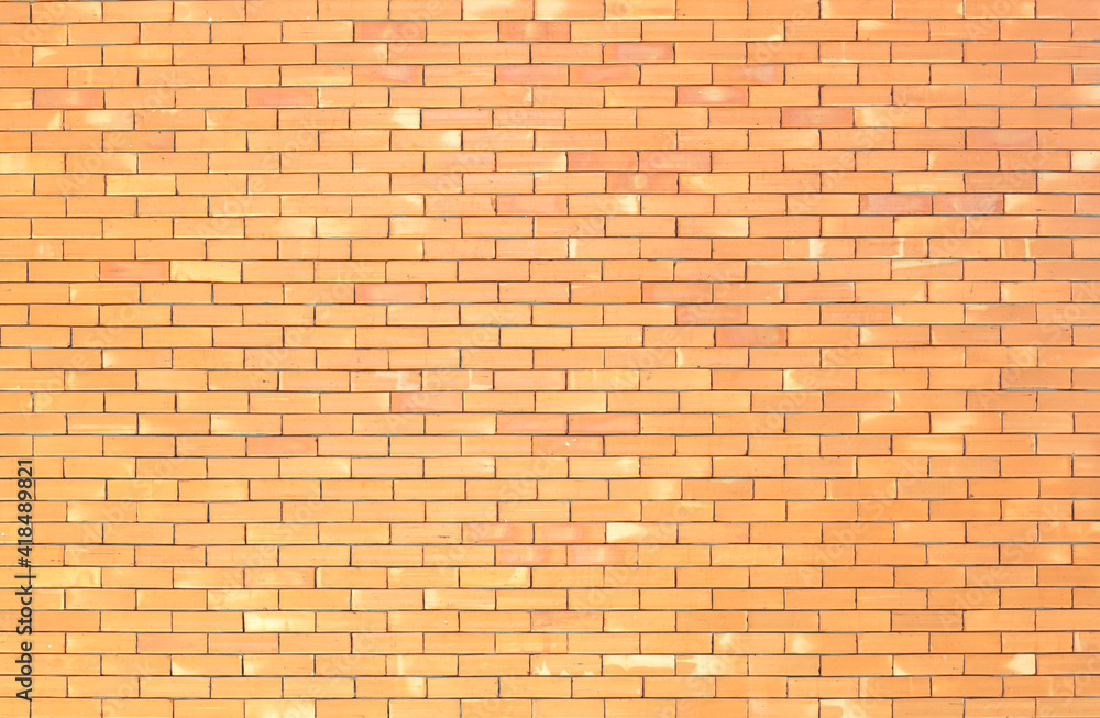 Brick wall with red brick background. Brick wall with red brick background.