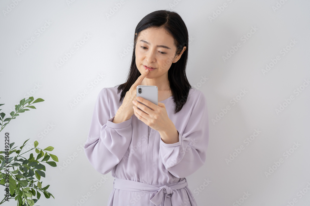 40代女性　ポートレート