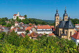 Übersicht über den fränkischen Wallfahrtsort Gößweinstein