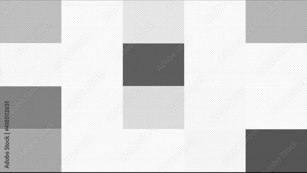 Abstract dotted background with blinking square polygons Abstract dotted background with blinking square polygons
